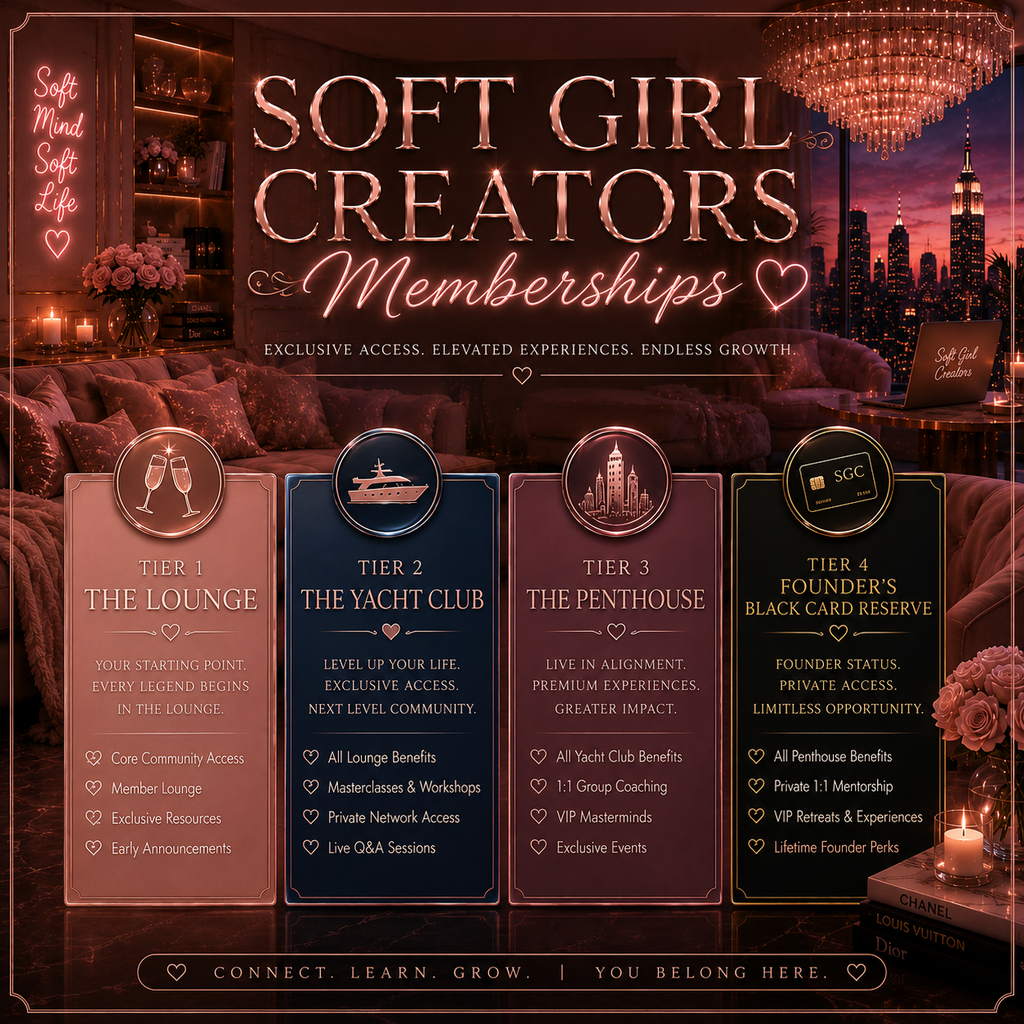 SOFT GIRL CREATORS MEMBERSHIP